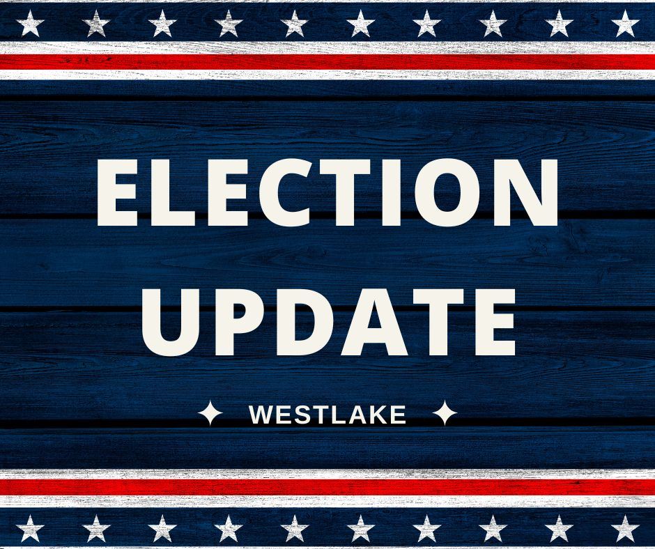Patriotic Background with words Election Update