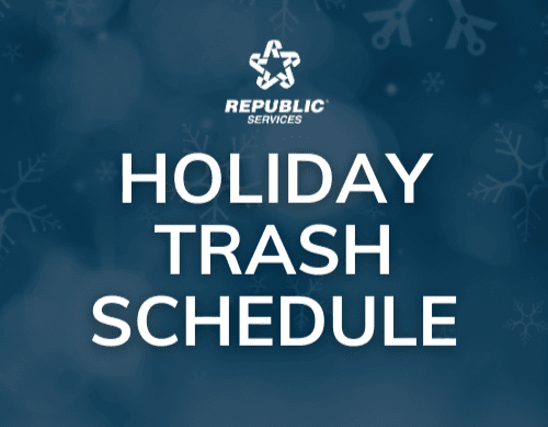 HOLIDAY TRASH SCHEDULE (1)